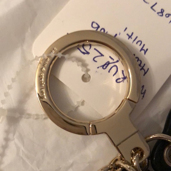 Kate Spade leopard novelty mix keychain - Picture 5 of 7
